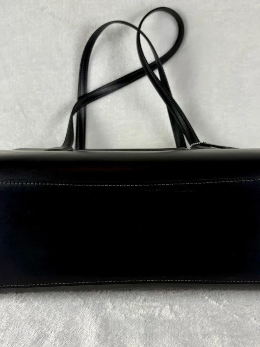 Coach NWT Nina Tote in Black Refined Leather - Picture 4 of 16